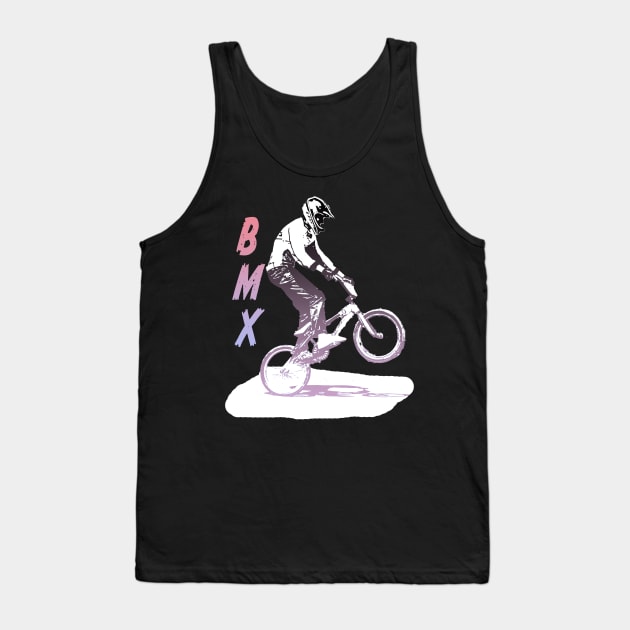 bmx racing Tank Top by rickylabellevie